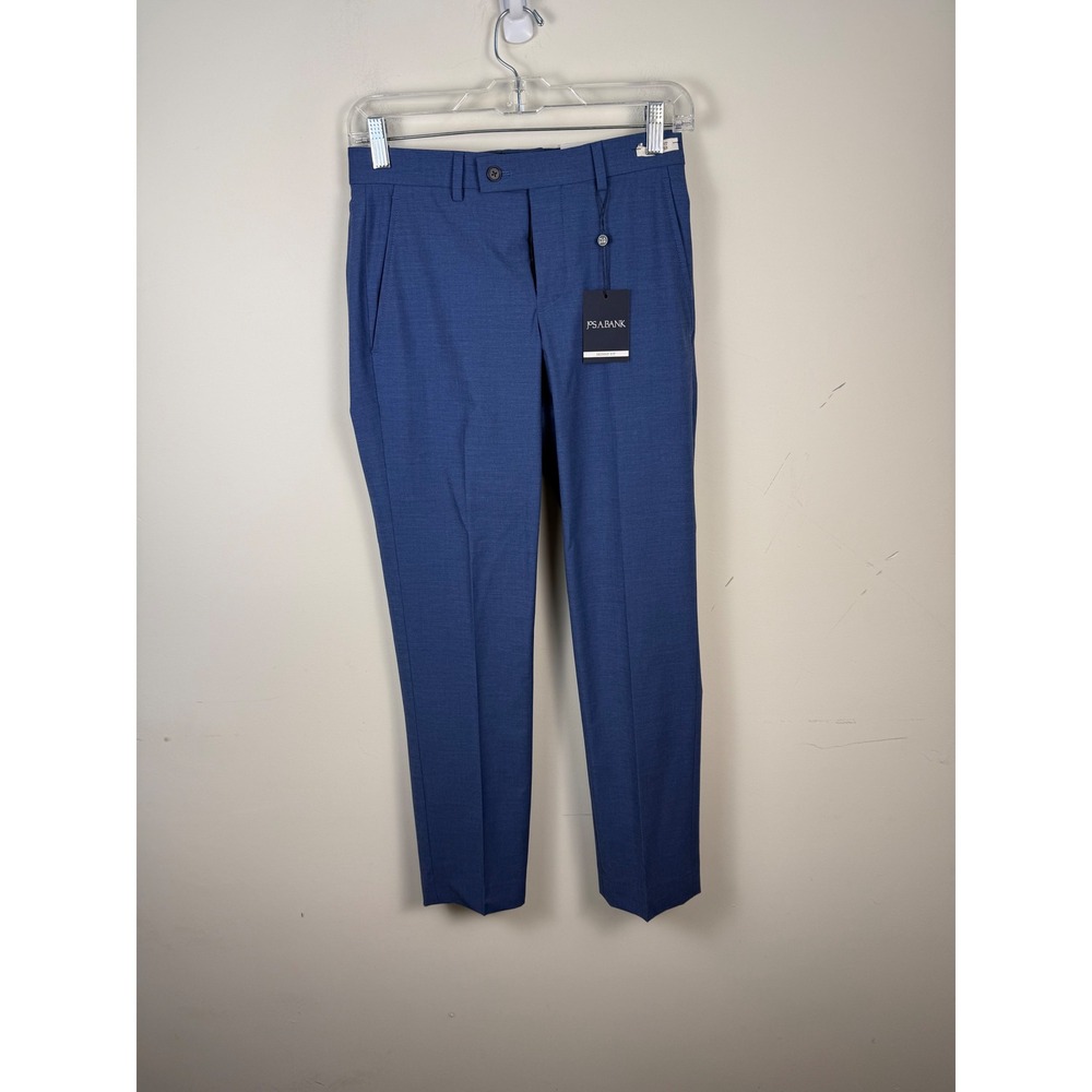 NEW Jos. A. Bank Mens Skinny Fit Stretch Suit Blue 38R 2-Button Sport Coat - Picture 13 of 15
